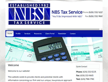 Tablet Screenshot of nbstax.net